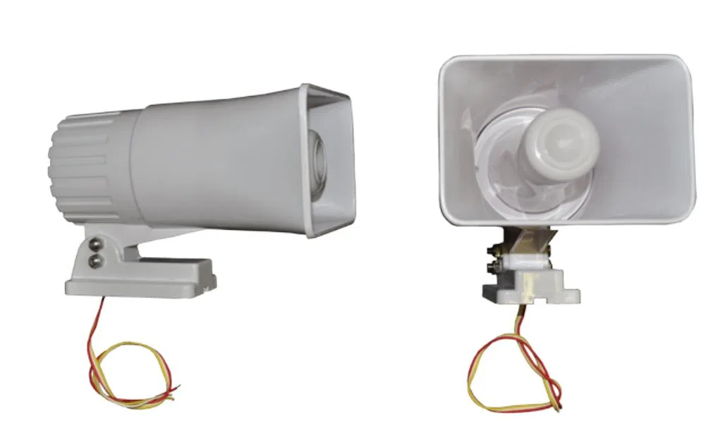 GA-SIREN – GOST Boat Security System Siren, Dual Tone Wired 30 Watt Output Power White Waterproof